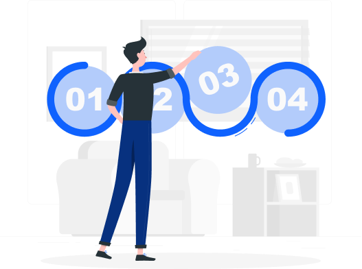 Delivery Process Illustration